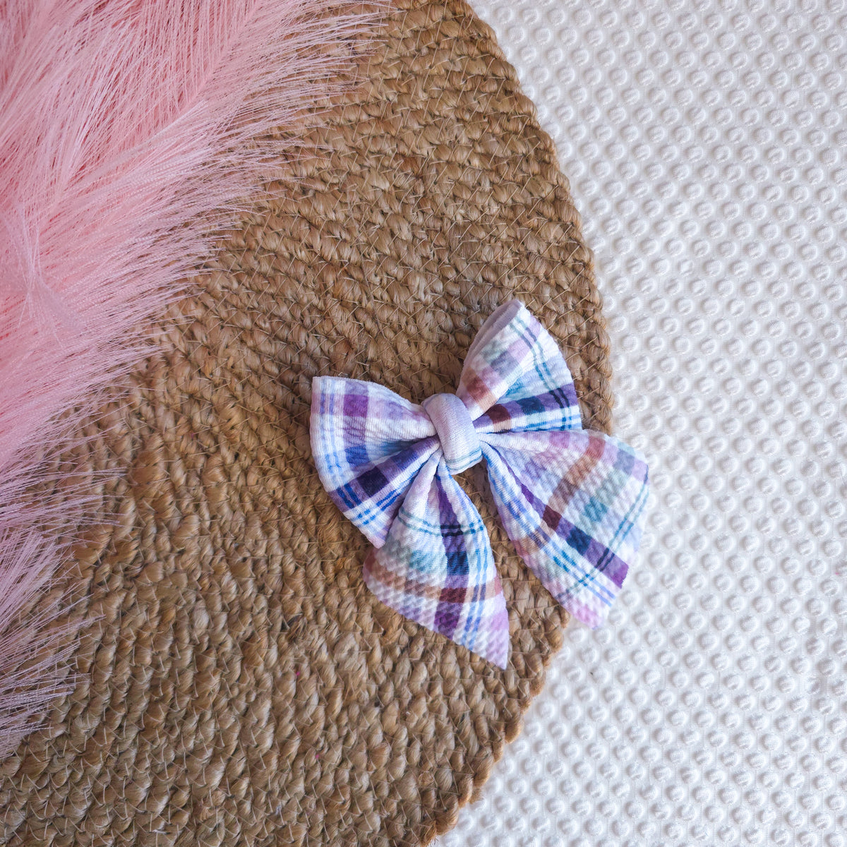 Purple Plaid Sailor Mini