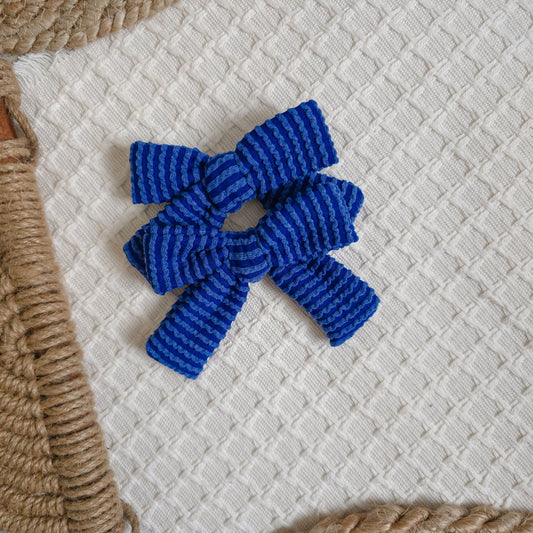 Royal Blue Pinwheel Piggies
