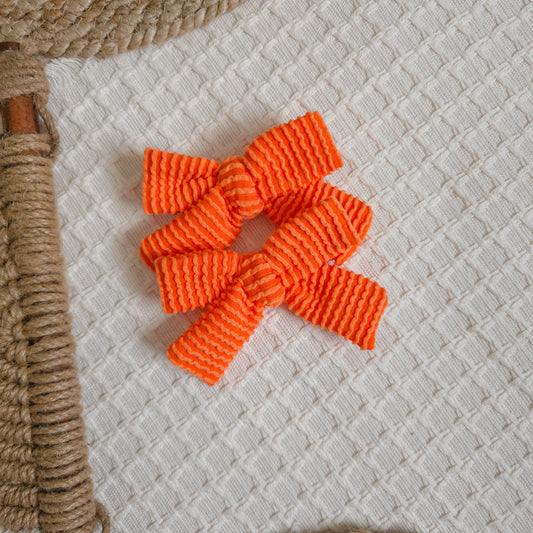Orange Pinwheel Piggies