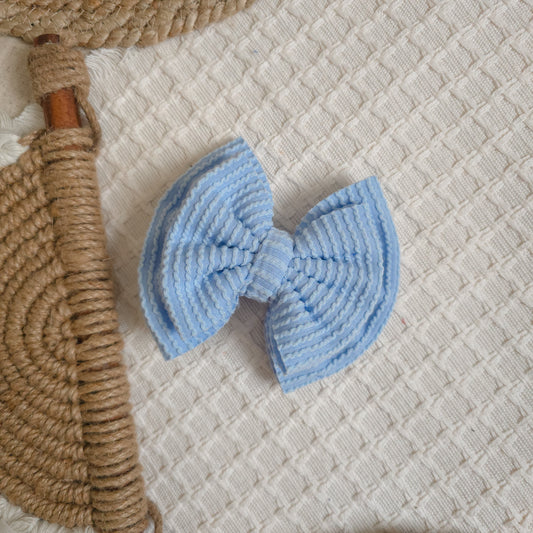Baby Blue Double Bow