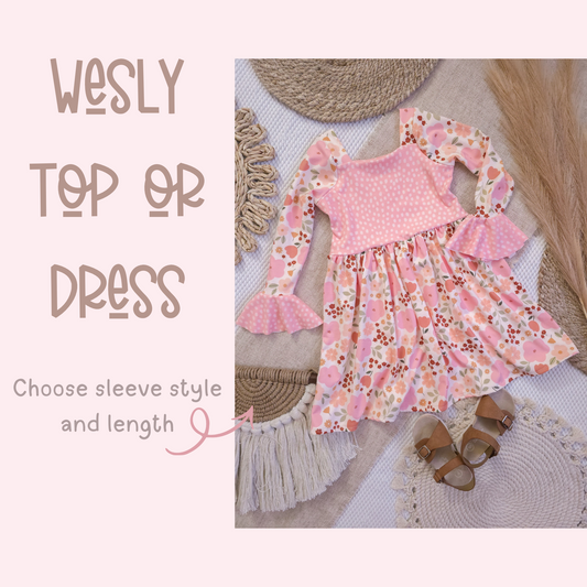 Custom Wesly Top or Dress